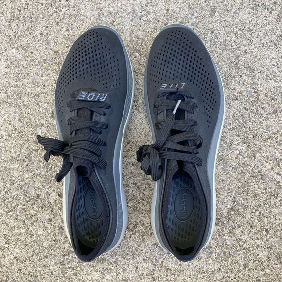 CROCS Other - CROCS Literide 360 Pacer - Black and Gray. Size 10 Mens